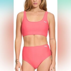 NWT Puma Coral Bikini Set, Size Medium